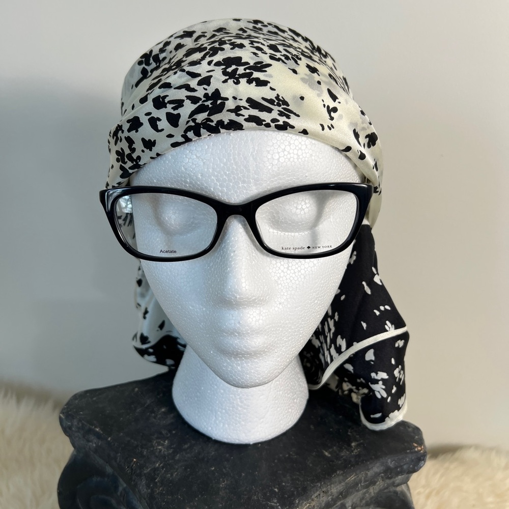 Kate Spade Delacy Cat Eye Eyeglasses, NIB, Black Havana